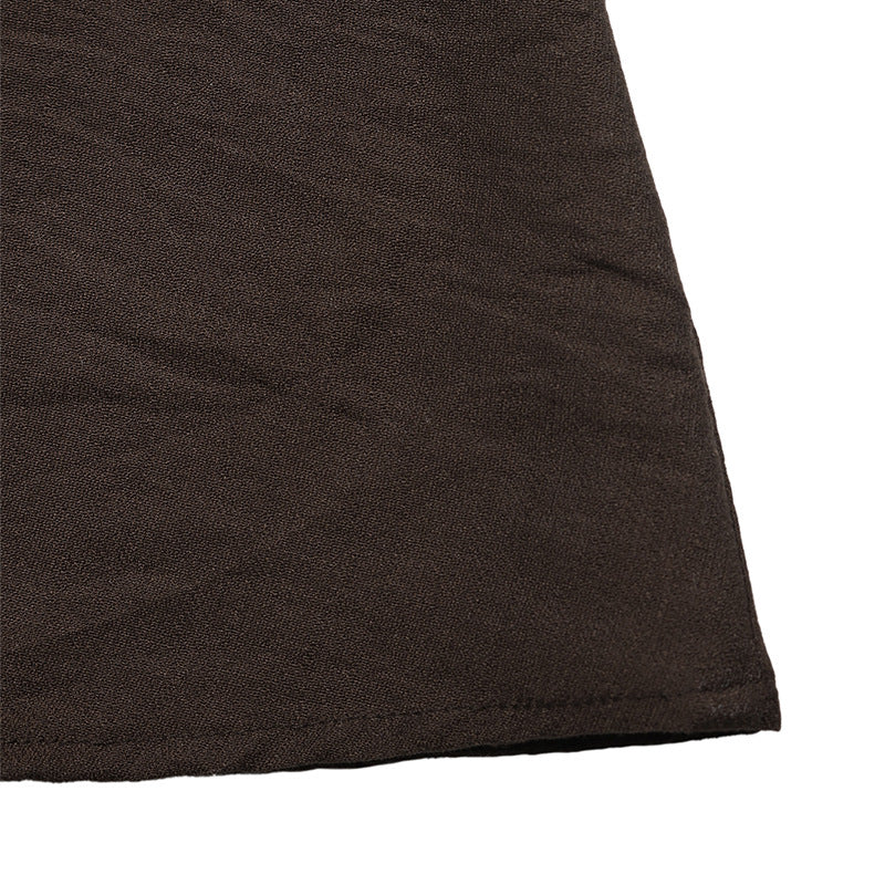 Sleeveless Loose-Fitting Vacation Dress