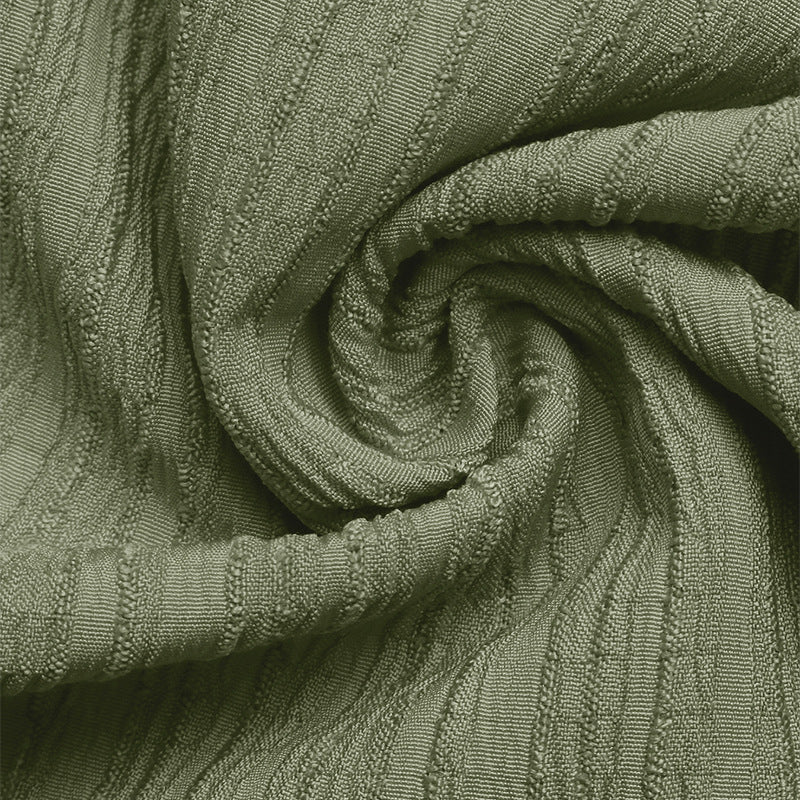 Elastic Waist Casual Wide-Leg Pants